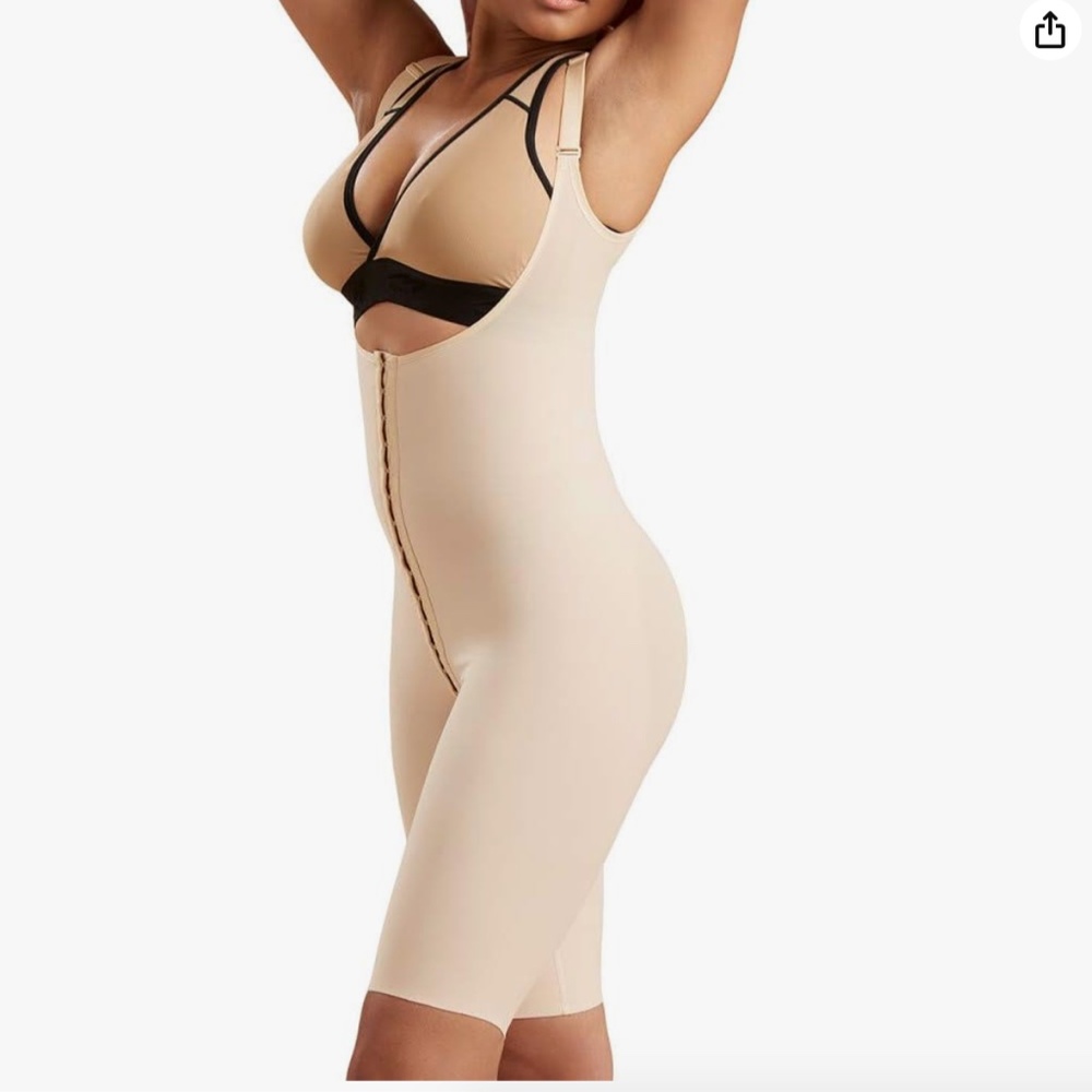 Marena Recovery Thigh length Girdle High Back Size L SFBHS compression faja